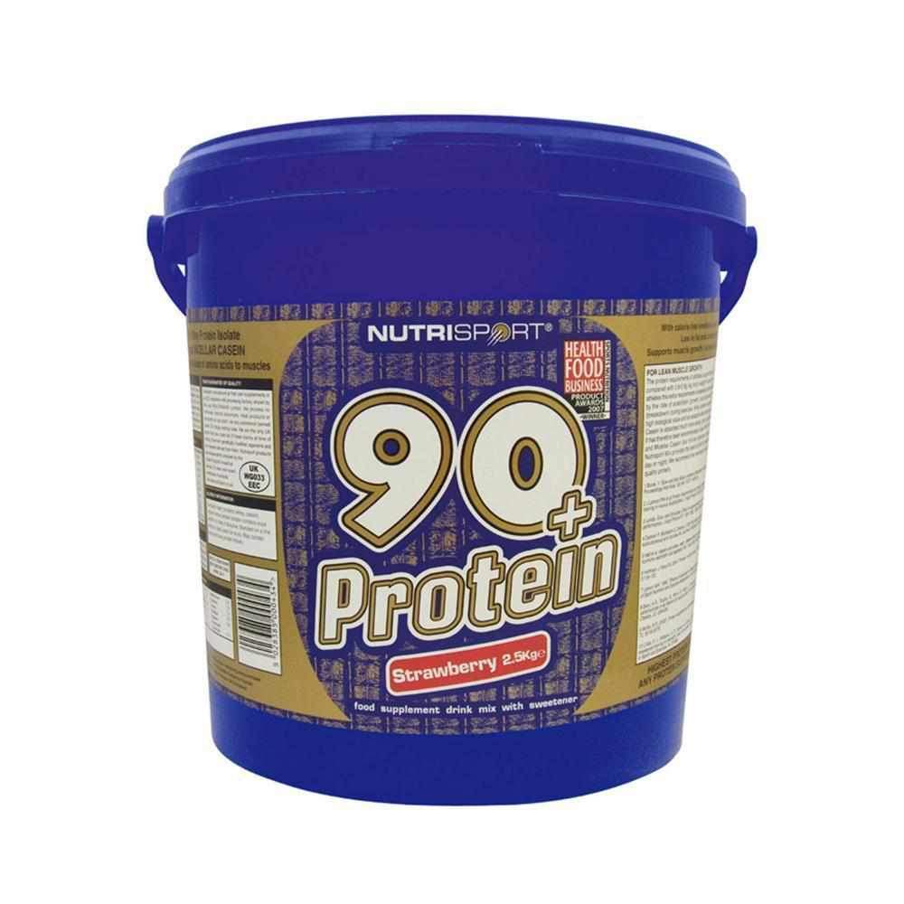 Nutrisport 90+ Protein - Raspberry (2.5kg)