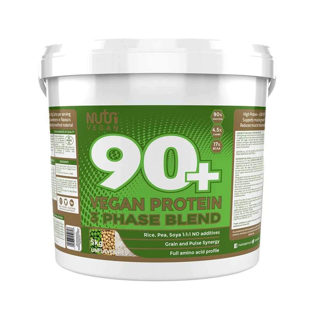 Nutrisport 90+ Vegan Protein - Banana (5kg)