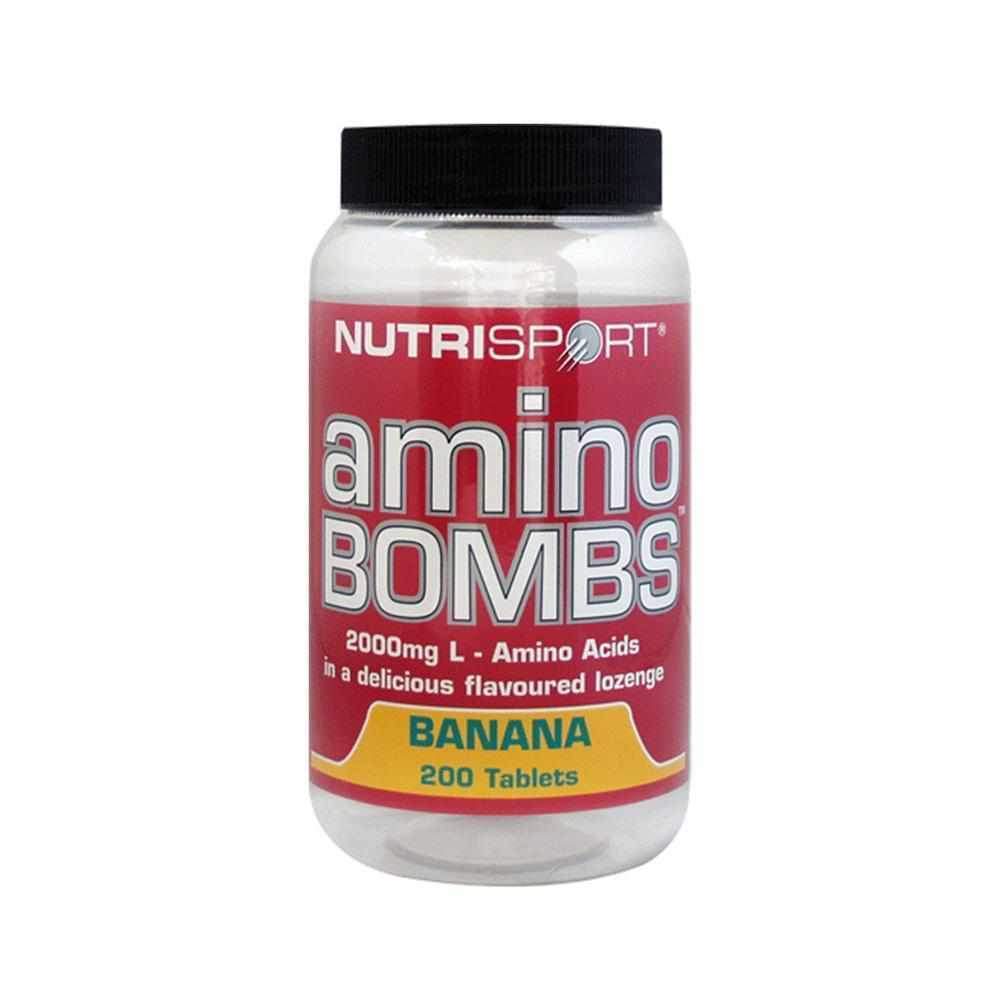 Nutrisport Amino Bombs - Banana (200 Tablets)