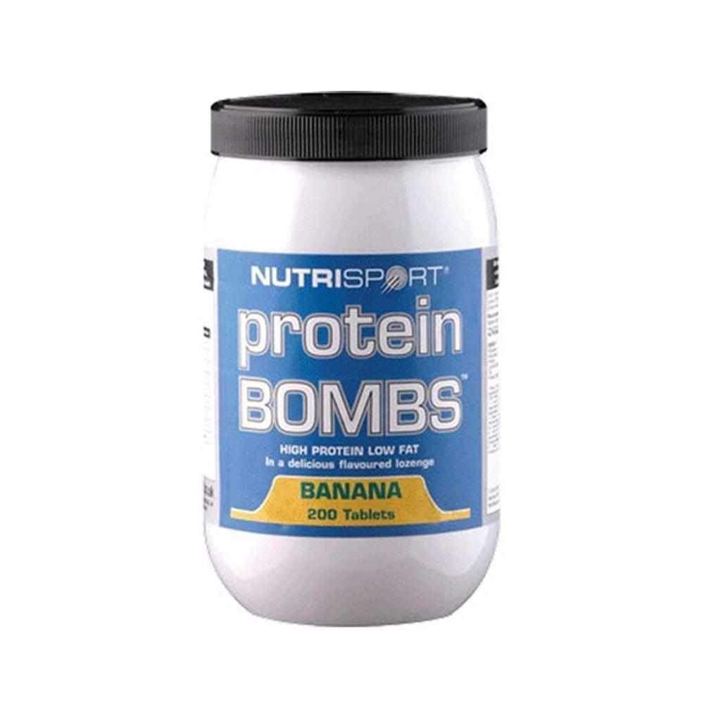 Nutrisport Protein Bombs - Banana (200 Capsules)