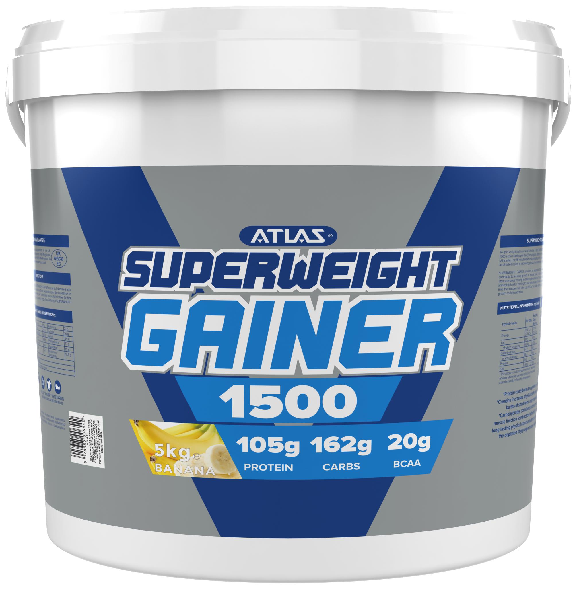 Atlas Super Weight Gainer - Banana (5kg)