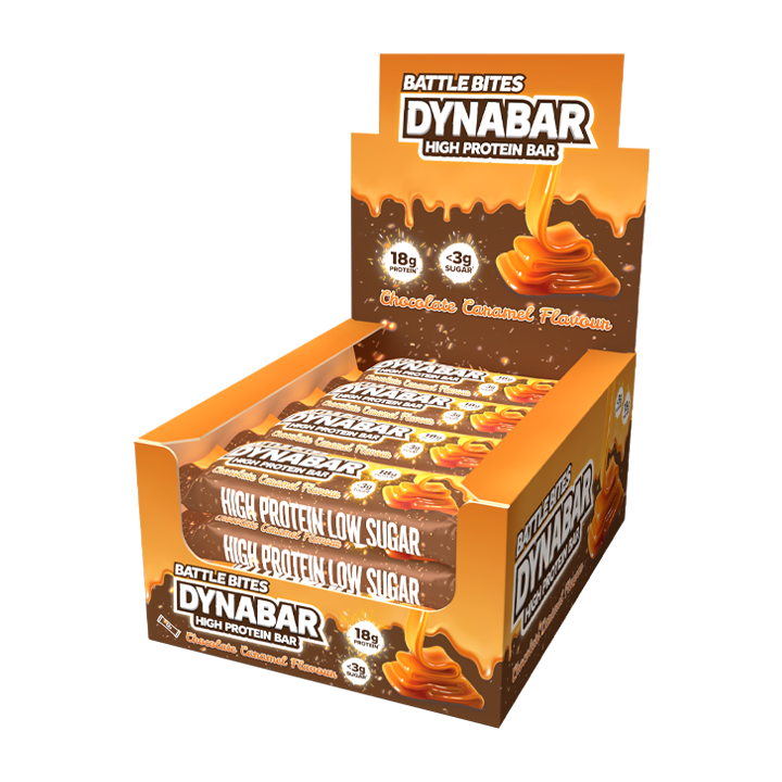 Battle Bites Dynabar - Chocolate Caramel (12 Bars)