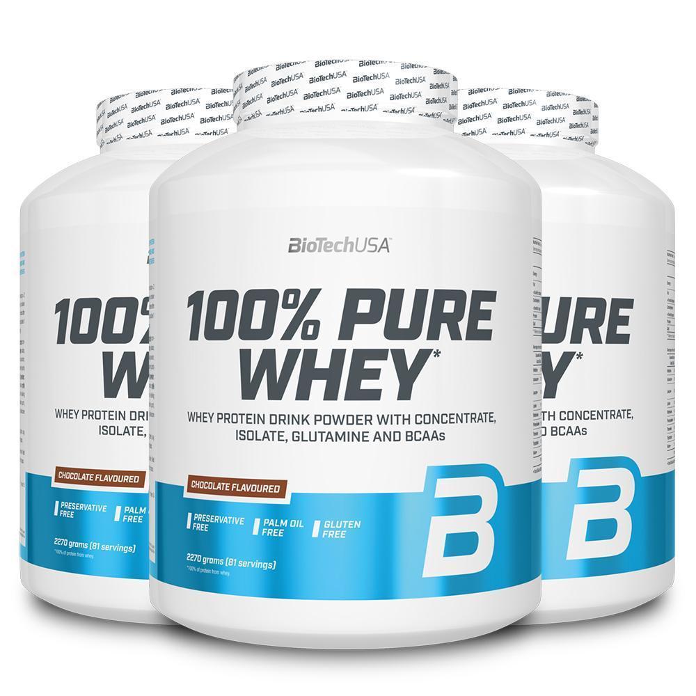 BioTech USA 100% Pure Whey - Banana (2.27kg)