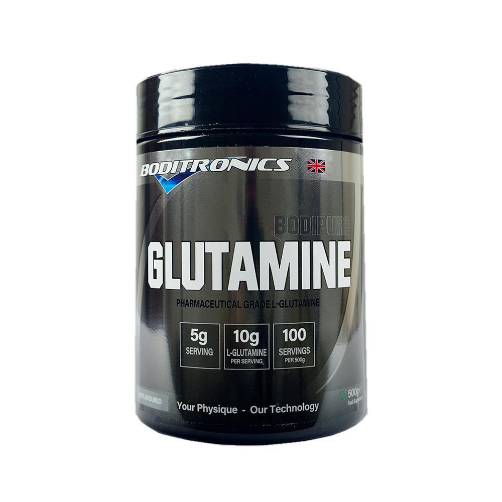 Boditronics Bodipure Glutamine - Unflavoured (500g)