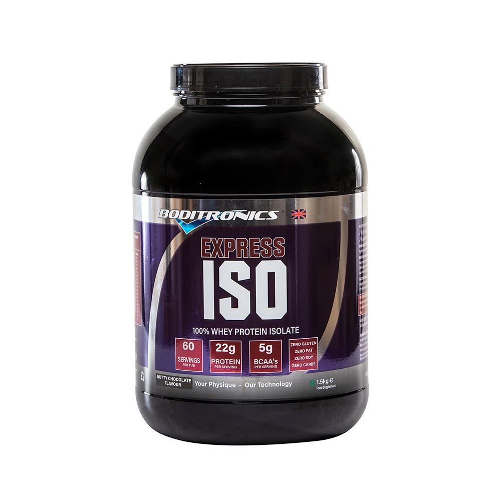 Boditronics Express ISO 100% Whey Isolate - Strawberry Smoothie (1.5kg)