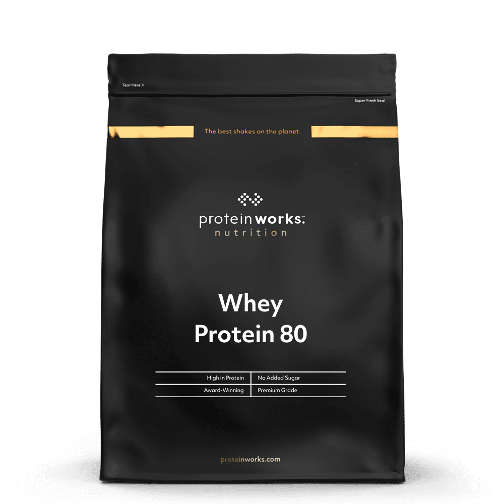 Protein Works Whey Protein 80 (Concentrate) - Banana Smooth (4kg)