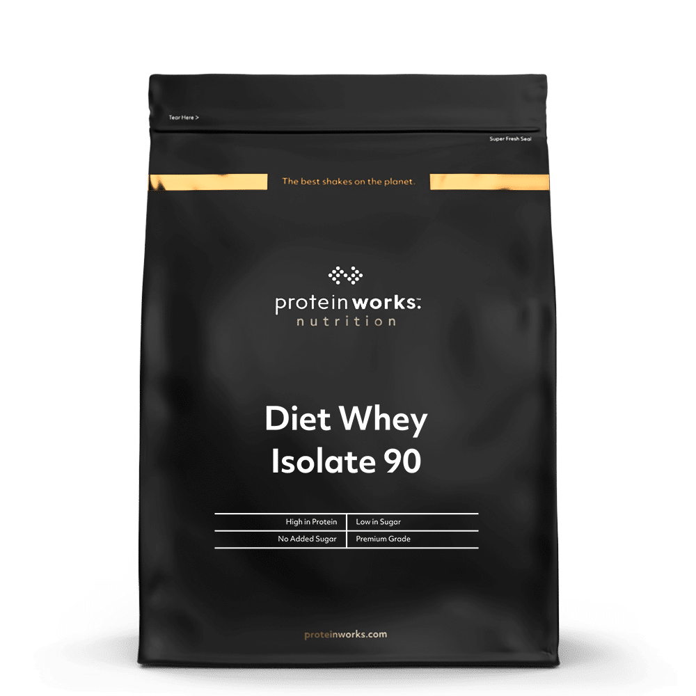 Protein Works Diet Whey Protein Isolate 90 - Banana Smooth (4kg)