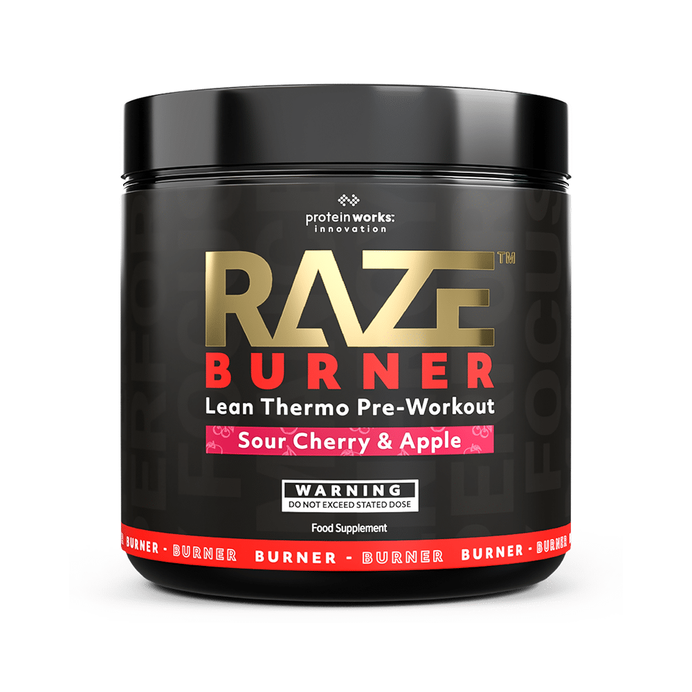 Protein Works Raze Burner - Blue Raspberry (30  Servings)