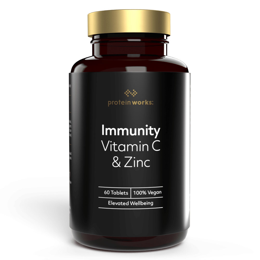 Protein Works Immunity Vitamin C and Zinc - Unflavoured (60 Tablets)