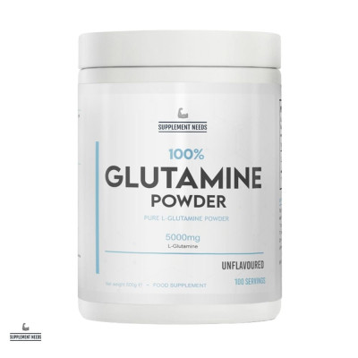 Supplement Needs 100% Glutamine
