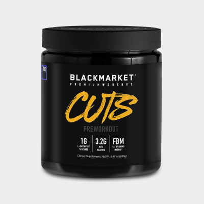 Blackmarket CUTS Pre-Workout