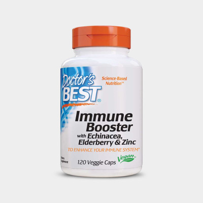 Doctor's Best Immune Booster with Echinacea, Elderberry & Zinc