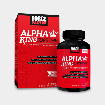 Force Factor Alpha King Supreme Testosterone Booster