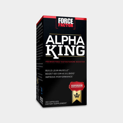 Force Factor Alpha King Testosterone Booster