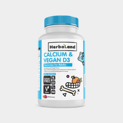 Herbaland Calcium & Vegan D3 Gummies