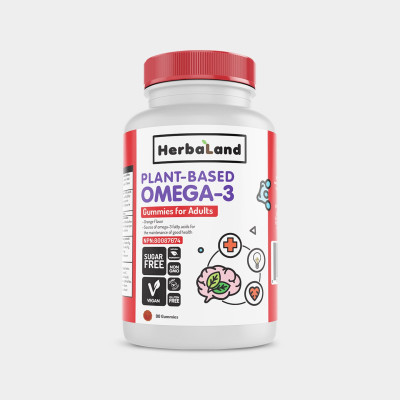 Herbaland Plant-Based Omega-3 Gummies