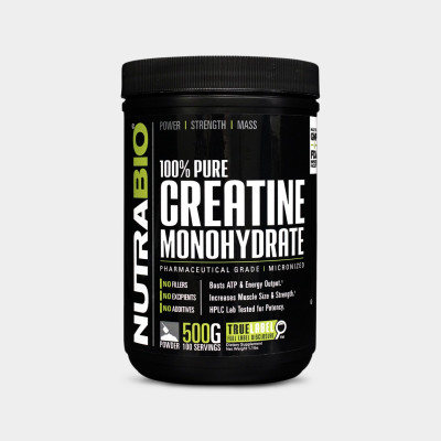 NutraBio 100% Pure Creatine Monohydrate