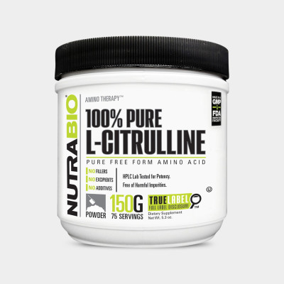 NutraBio 100% Pure L-Citrulline