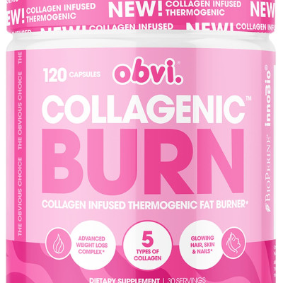 Obvi Collagenic Burn - Collagen Infused Thermogenic Fat Burner